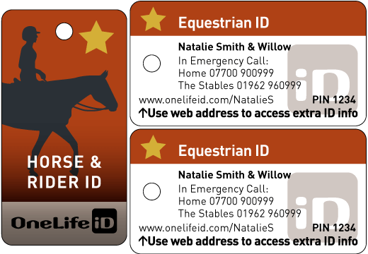 MiniTag iD for Riders and Horse